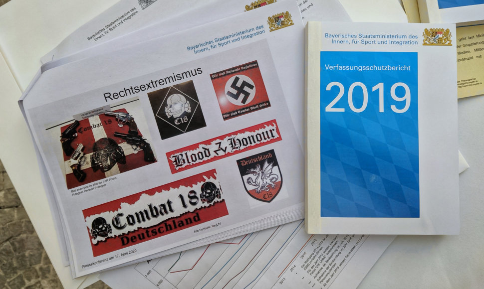 Vokietijos tarnybų ataskaita apie ekstremistų, siekiančių išnaudoti COVID-19 pandemiją, grėsmę