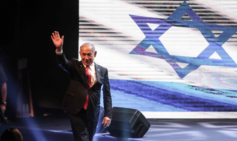 Benjaminas Netanyahu / MENAHEM KAHANA / AFP