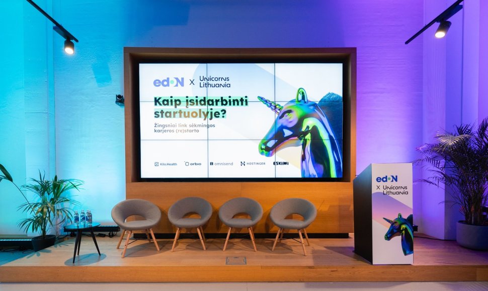 Renginio nuotrauka, „Kaip įsidarbinti startuolyje“