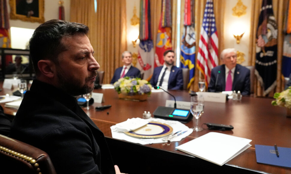 Volodymyro Zelenskio ir Donaldo Trumpo susitikimas Baltuosiuose rūmuose
