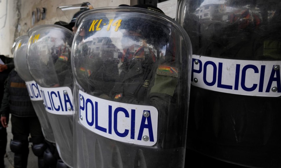 Bolivijos policija