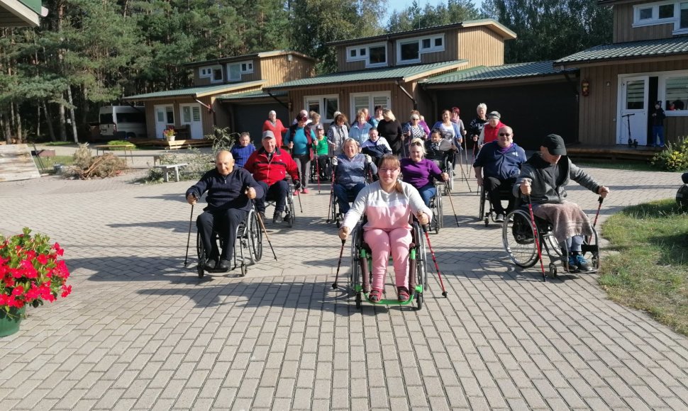 Kėdainių rajono paraplegikų asociacijos nariai 