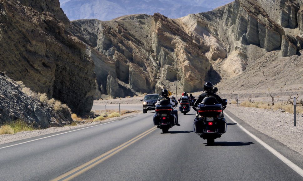 Lietuvių kelionė „Harley-Davidson“ motociklais JAV