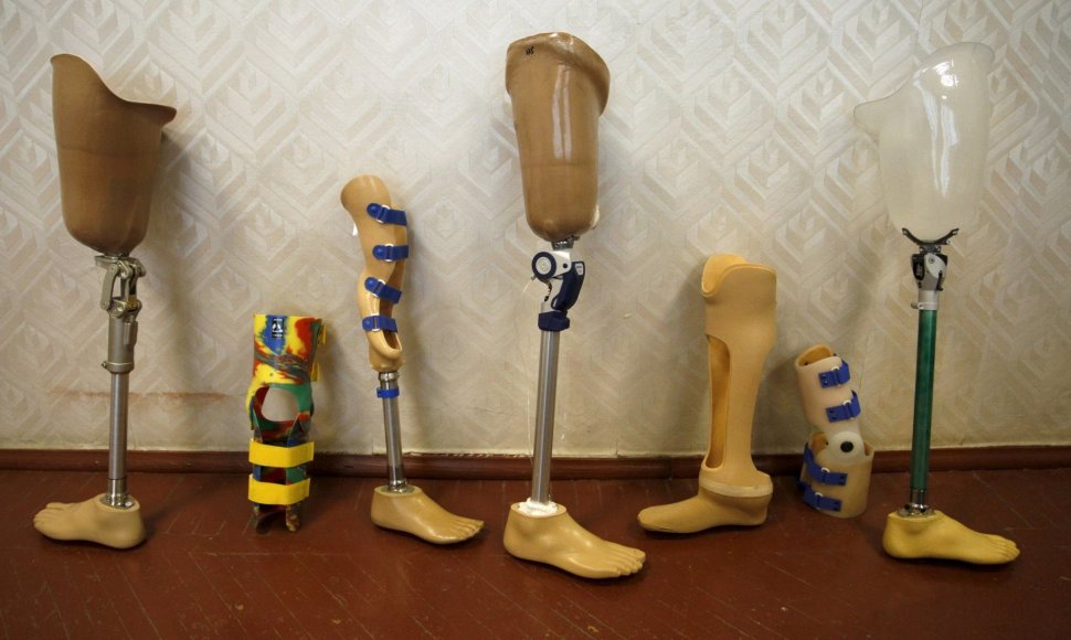 Donecko kojų protezų gaminimas ortopedijos centre
