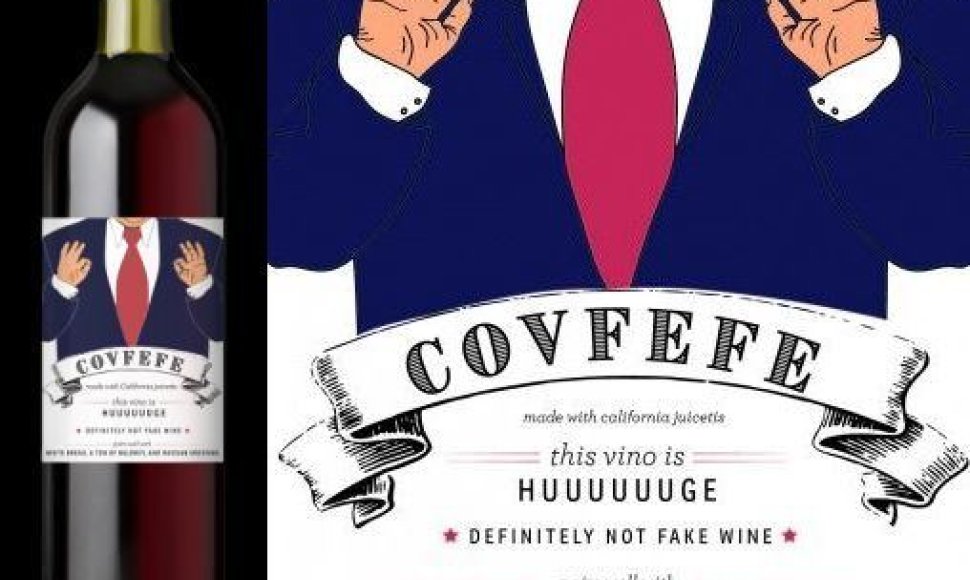 „Covfefe 2015 Red Blend“ vynas