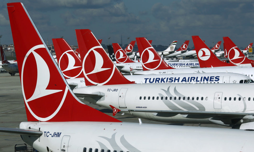 „Turkish Airlines“ lėktuvai