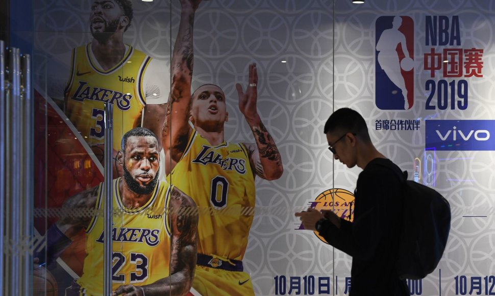Kinijoje vyks NBA rungtynės