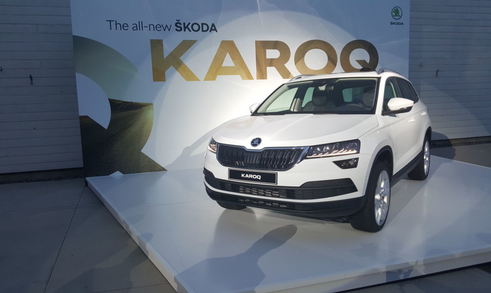 „Škoda Karoq“ pristatymas Stokholme