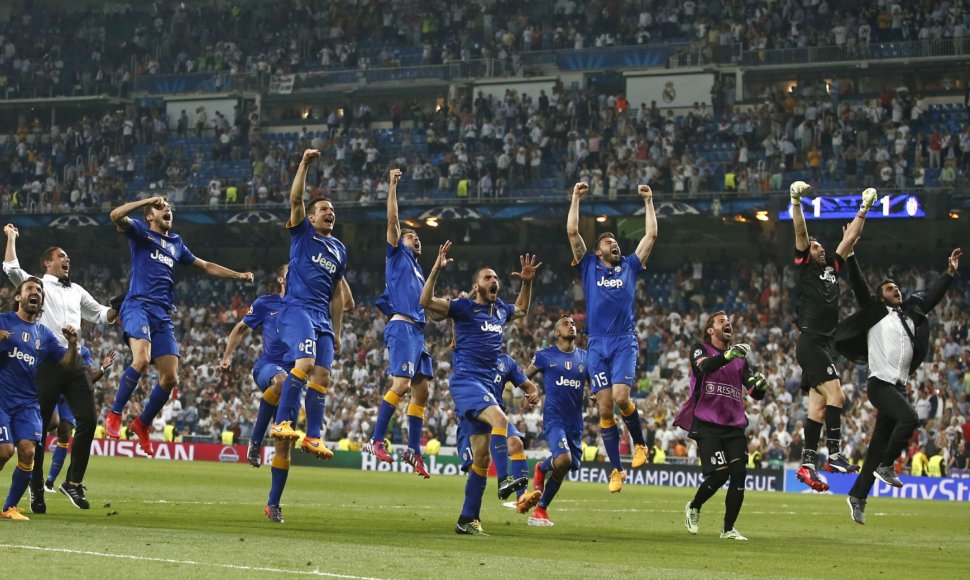 Turino „Juventus“ futbolininkai – UEFA Čempionų lygos finale