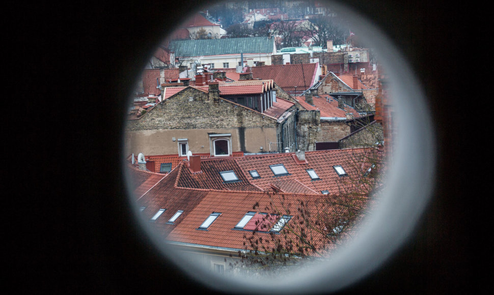 Vilniaus senamiesčio stogai