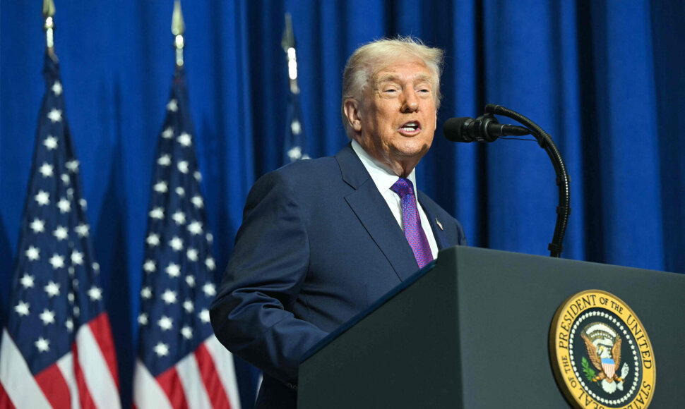 Donaldas Trumpas / SAUL LOEB / AFP