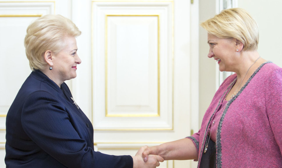 Dalia Grybauskaitė ir Rasa Budbergytė