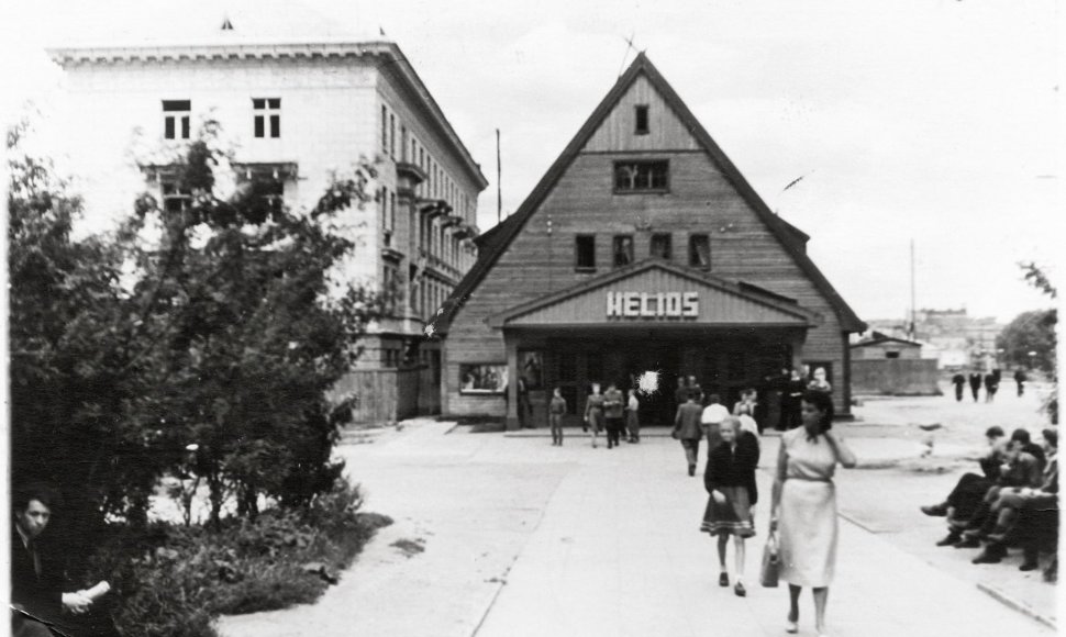 Kino teatras Vilniuje „Helios“, 1956