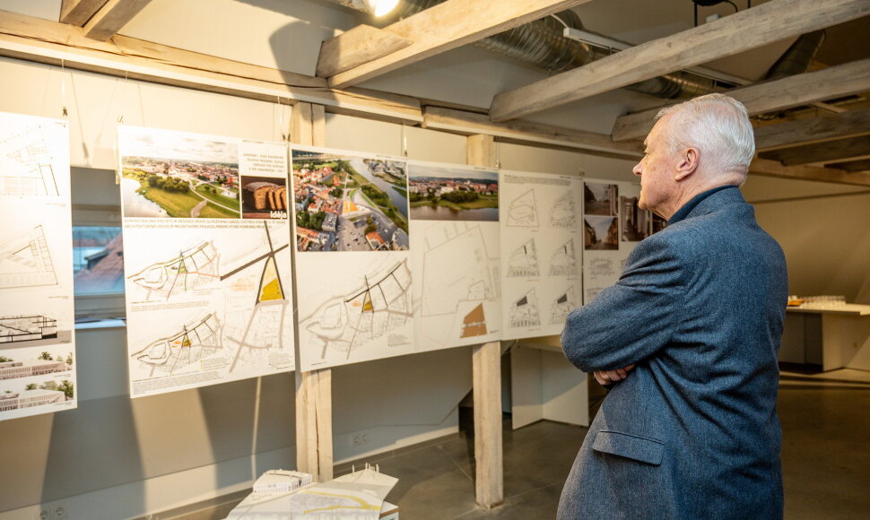 Susipažinti su pateiktais siūlymais galima Architektų namuose
