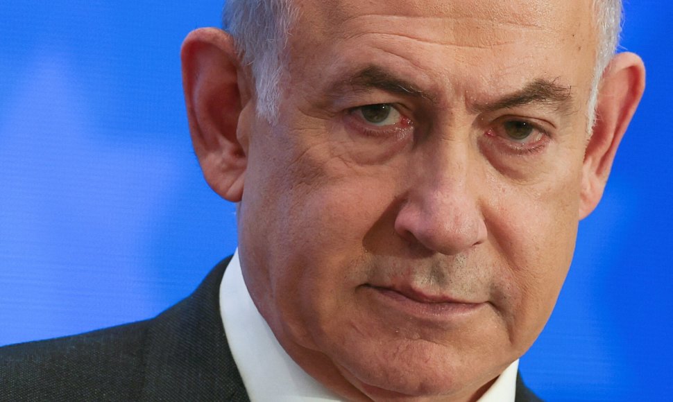 Izraelio ministras pirmininkas Benjaminas Netanyahu