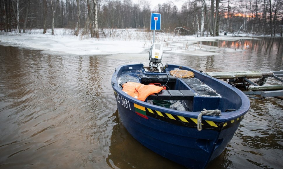 BNS nuotr. Potvynis Šilutėje