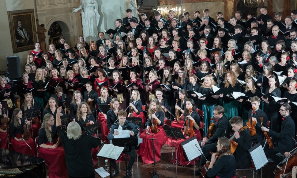 Studentų chorų festivalis. Organizatorių nuotr.(3)