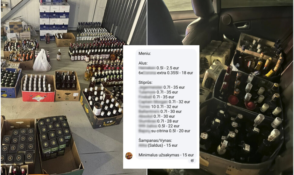 Nelegali naktinė prekyba alkoholiu
