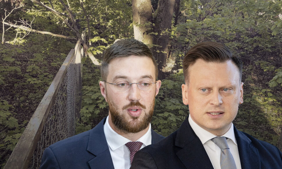 Adomas Bužinskas ir Valdas Benkunskas