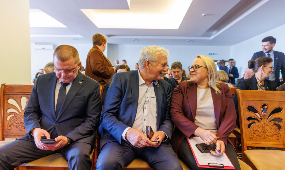 Dainius Gaižauskas, Bronis Ropė, Ligita Girskienė