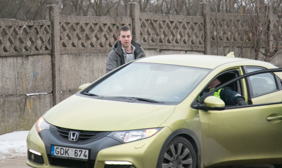 Vilniaus kelių policijos reidas