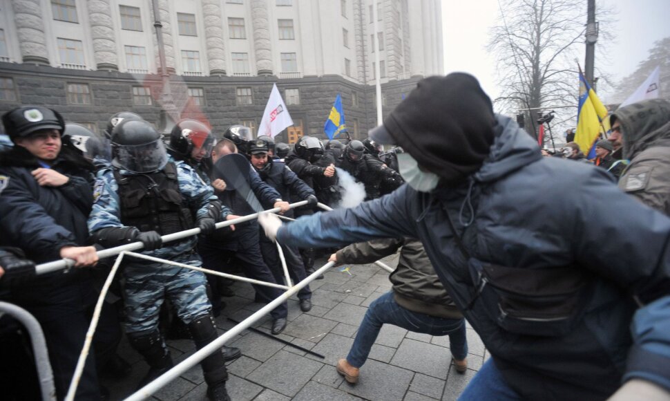 Riaušės Ukrainoje