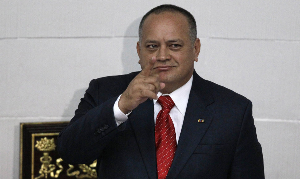 Venesuelos parlamento pirmininkas Diosdado Cabello