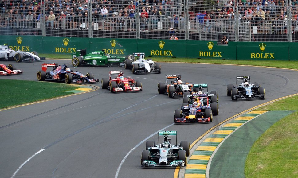 F-1 lenktynės Australijoje