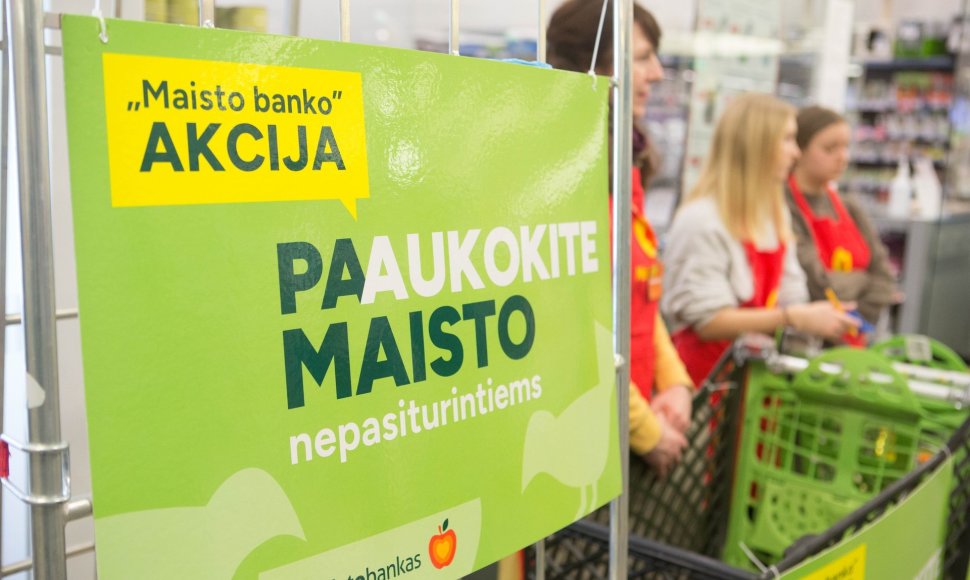 „Maisto banko“ akcija