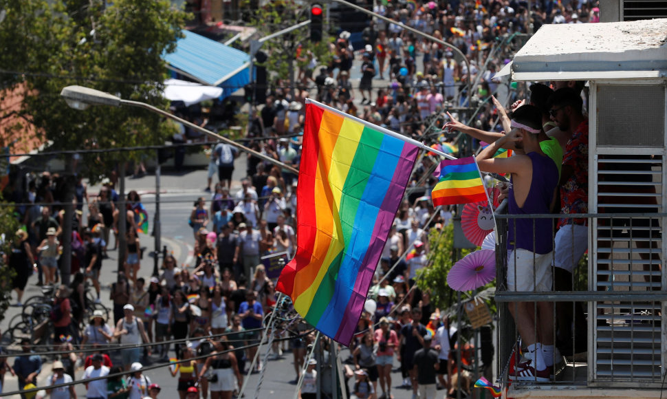 „Pride“ paradas Tel Avive 