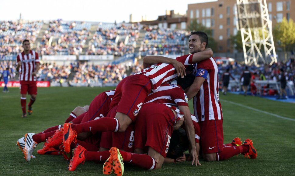 Madrido „Atletico“ futbolininkai