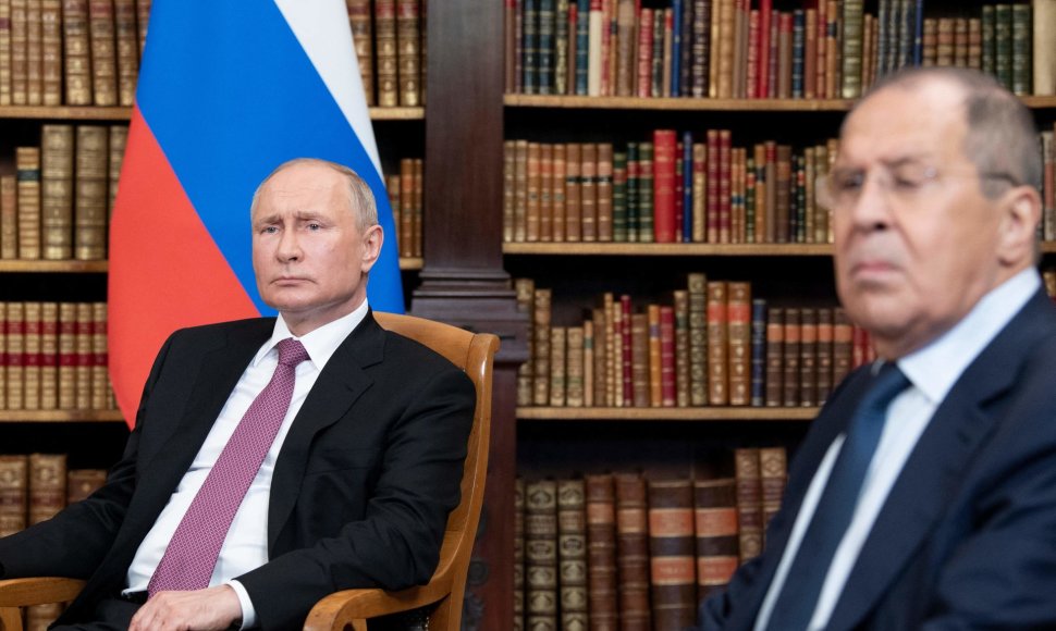 Vladimiras Putinas ir Sergejus Lavrovas
