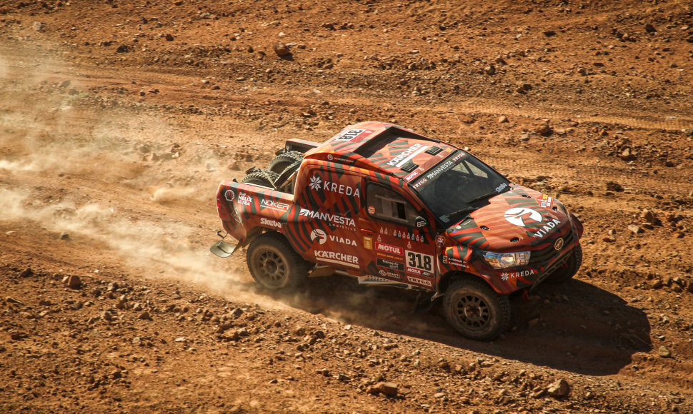 „KREDA“ ekipažas Dakare