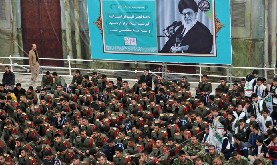 Irane minimos 40-osios Ruhollah Khomeini sugrįžimo per Islamo revoliuciją metinės