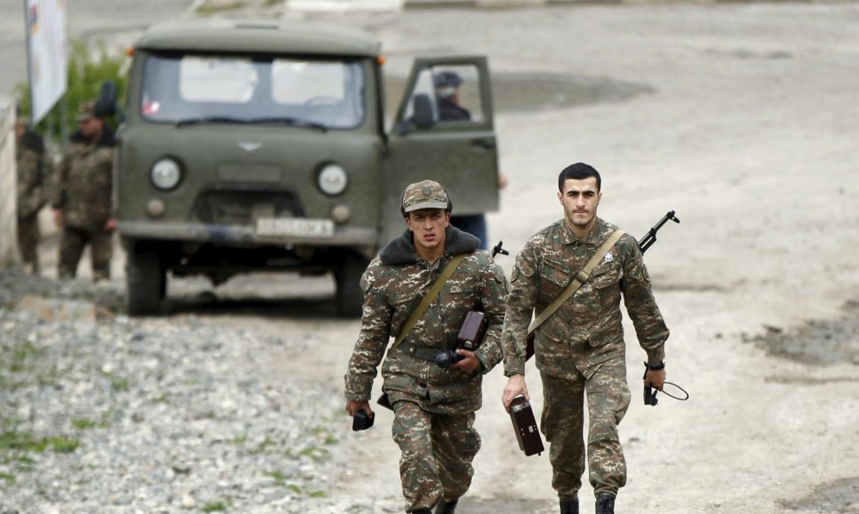 Kalnų Karabacho kariai