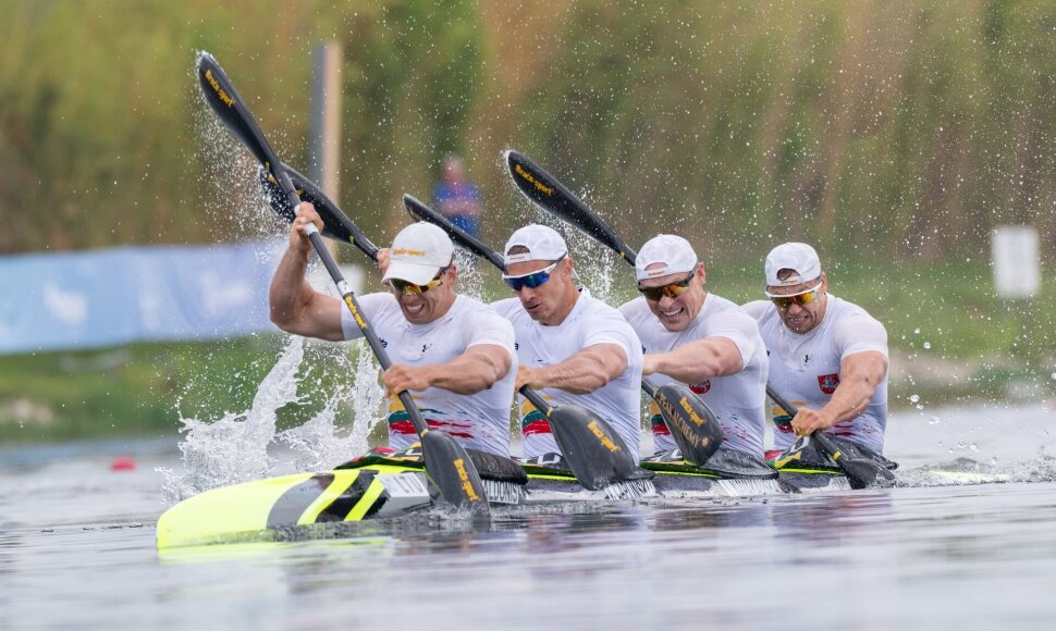 Simonas Maldonis, Viktoras Čaplinskij, Ignas Navakauskas ir Artūras Seja