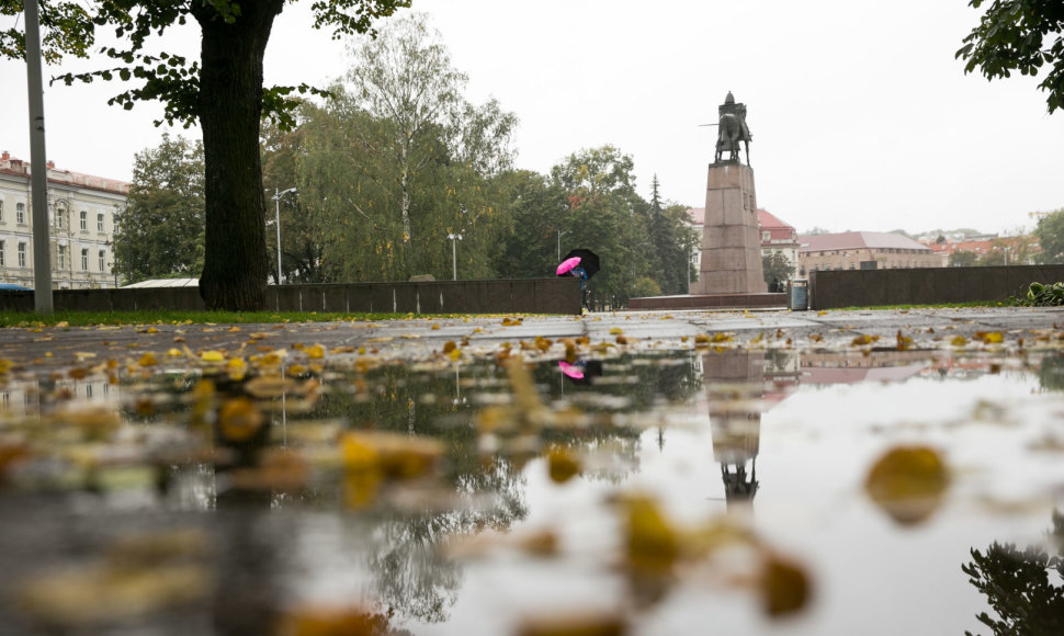 Rudeniškas oras apgaubė Vilnių