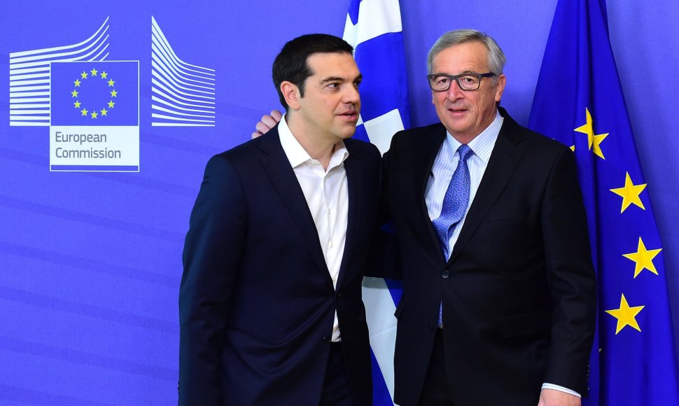 Pasikalbėti su Jeanu-Claude'u Junckeriu atvyko A.Cipras