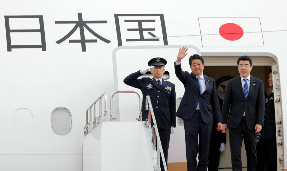 Shinzo Abe trečiadienį atvyksta į Iraną