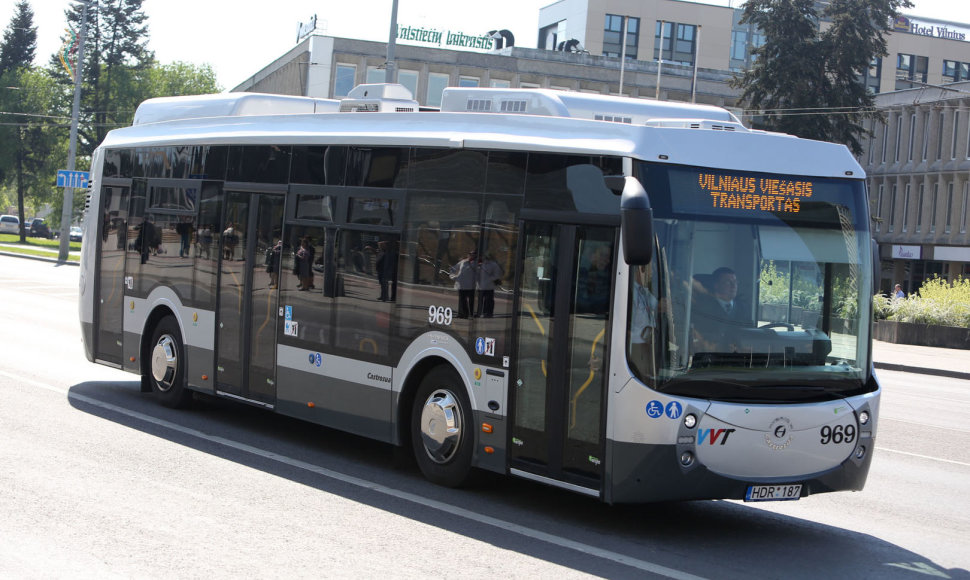 Naujieji Vilniaus autobusai „Castrosua“