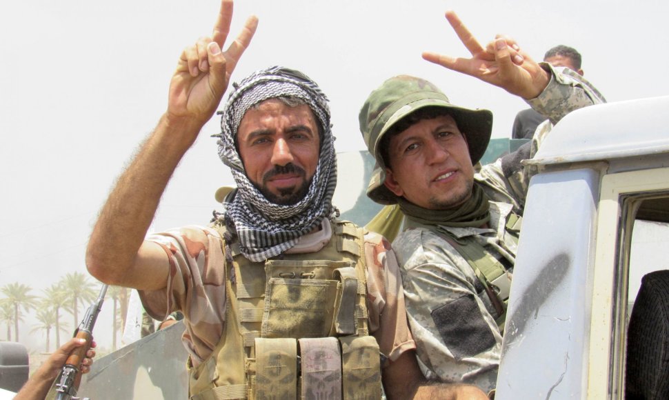 Irako kariuomenės pajėgos prie Faludžos