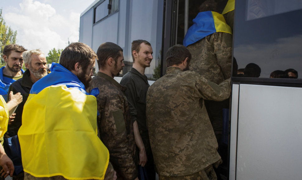 Ukrainiečiai karo belaisviai