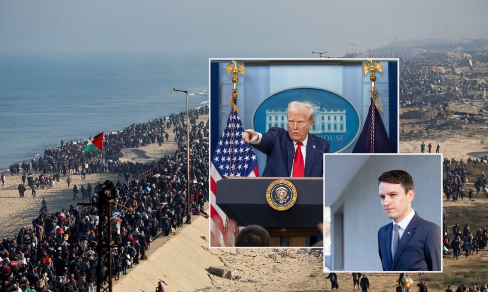 Gaza, Donaldas Trumpas ir Linas Kojala