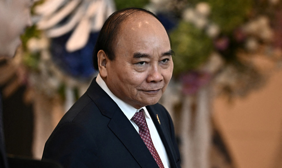 Vietnamo prezidentas Nguyen Xuan Phucas