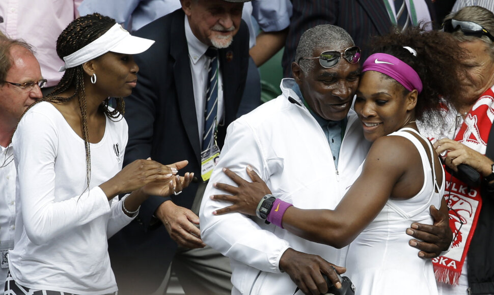 Richardas Williamsas ir Serena Williams