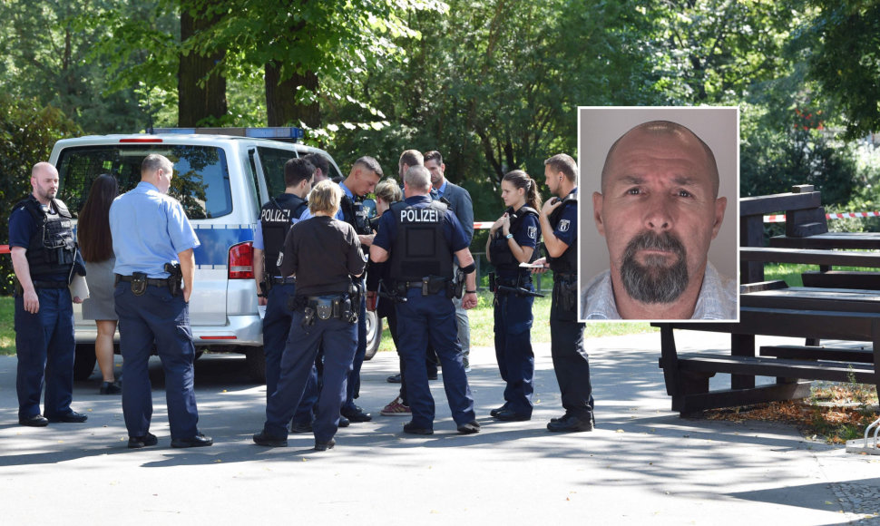 Policija Z.Changošvilio nužudymo vietoje ir Vadimas Sokolovas