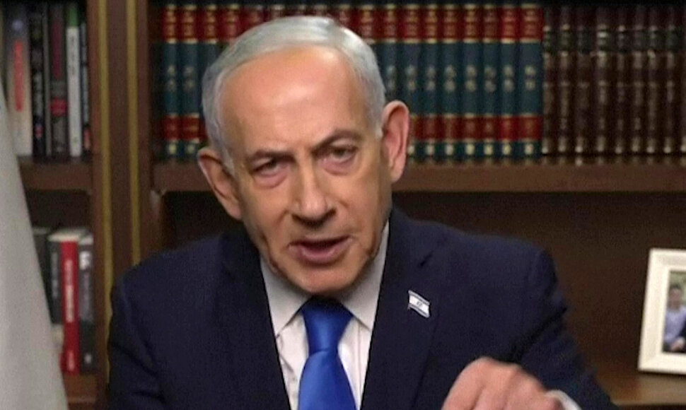 Benjaminas Netanyahu / - / AFP