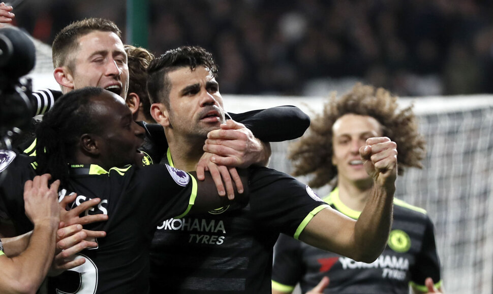 Diego Costa įmušė savo 17-ąjį įvartį