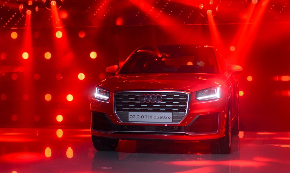 Audi Q2 Ženevos parodoje