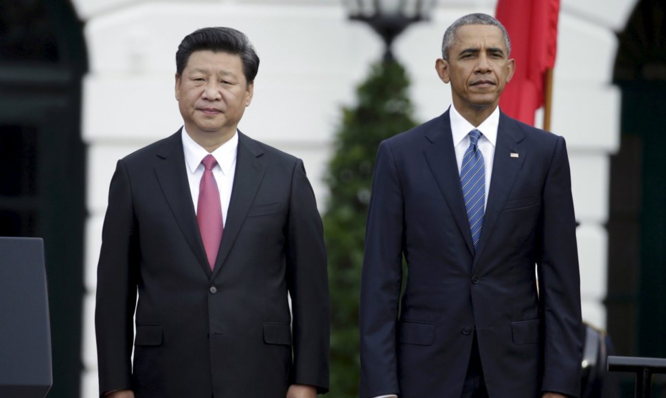 Xi Jinpingas ir Barackas Obama